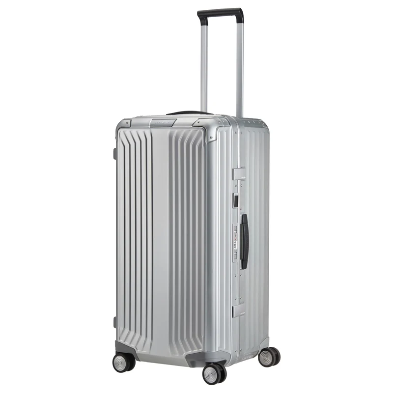 Samsonite Selection Lite-Box Alu Trunk - 4-Rollen-Trolley 80 cm (aluminium)