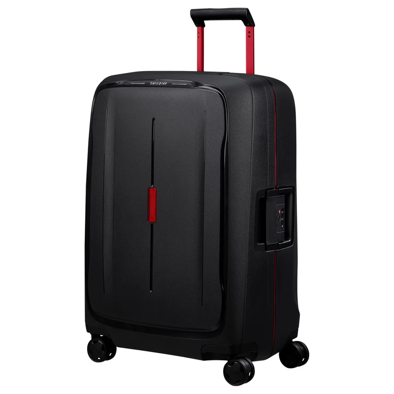 Samsonite Selection Essens - 4-Rollen-Trolley 69 cm (charcoal/red)