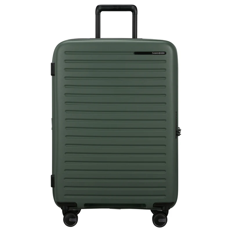 Samsonite Selection Restackd - 4-Rollen-Trolley M 68 cm erw. (sage)