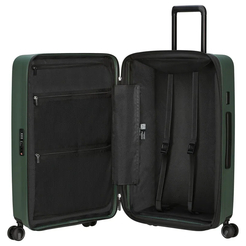 Samsonite Selection Restackd - 4-Rollen-Trolley M 68 cm erw. (sage)