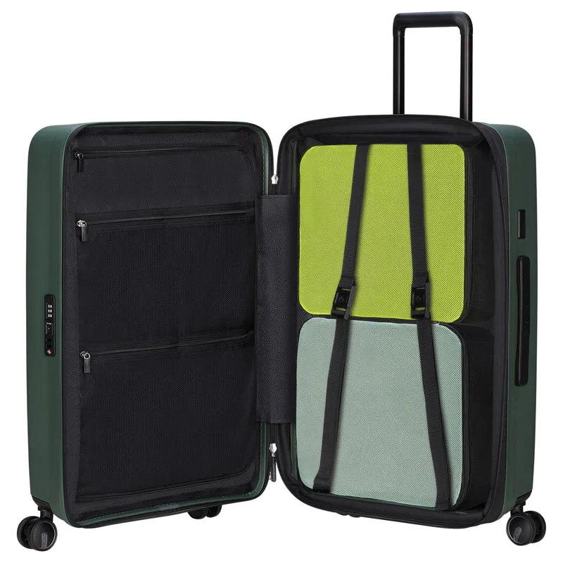 Samsonite Selection Restackd - 4-Rollen-Trolley M 68 cm erw. (sage)