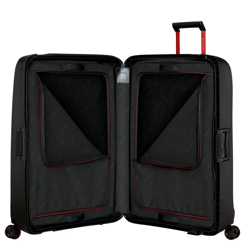 Samsonite Selection Essens - 4-Rollen-Trolley 81 cm (charcoal/red)