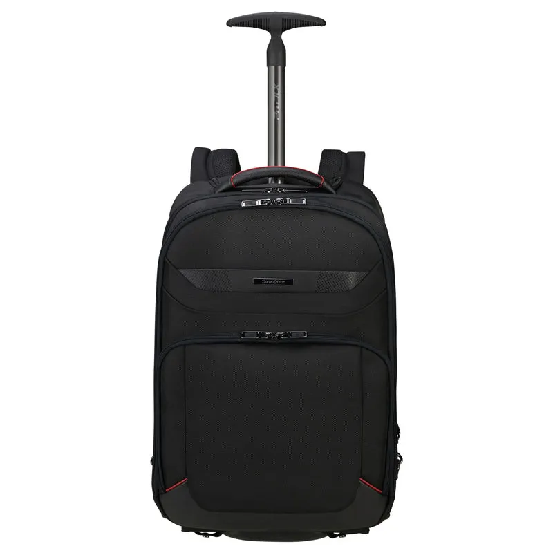 Samsonite Selection Pro-DLX 6 - Laptoprucksack 17.3" mit Rollen 50 cm (black)