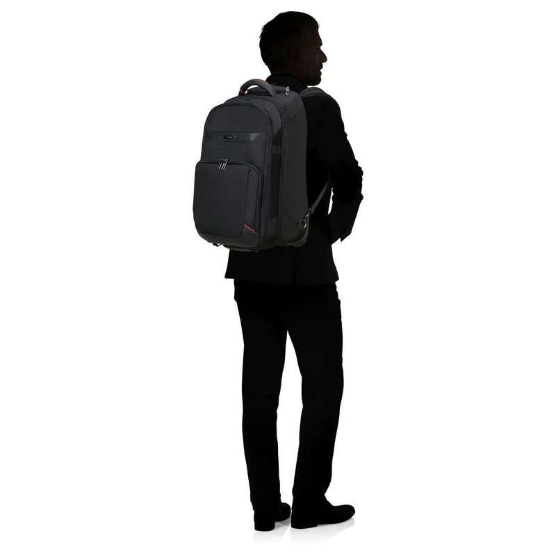 Samsonite Selection Pro-DLX 6 - Laptoprucksack 17.3" mit Rollen 50 cm (black)