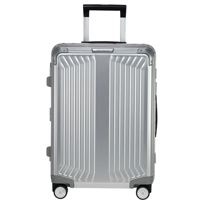 Samsonite Selection Lite-Box Alu - 4-Rollen-Kabinentrolley 55 cm (aluminium, 55 cm)