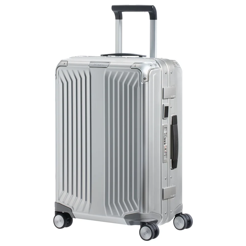 Samsonite Selection Lite-Box Alu - 4-Rollen-Kabinentrolley 55 cm (aluminium, 55 cm)