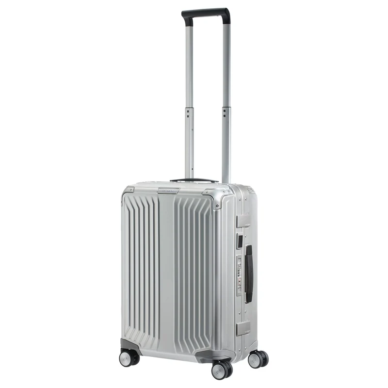 Samsonite Selection Lite-Box Alu - 4-Rollen-Kabinentrolley 55 cm (aluminium, 55 cm)