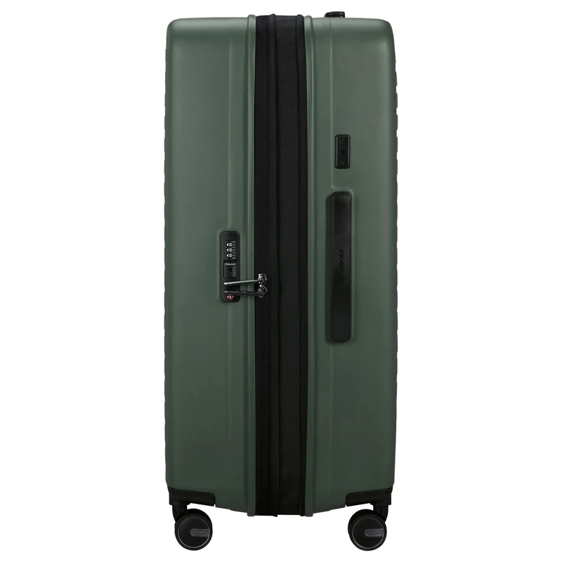 Samsonite Selection Restackd - 4-Rollen-Trolley 75 cm L erw. mit 3tlg. Packsack-Set (sage)