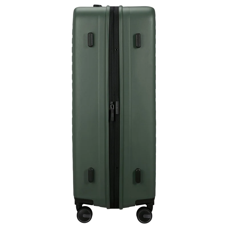 Samsonite Selection Restackd - 4-Rollen-Trolley 75 cm L erw. mit 3tlg. Packsack-Set (sage)