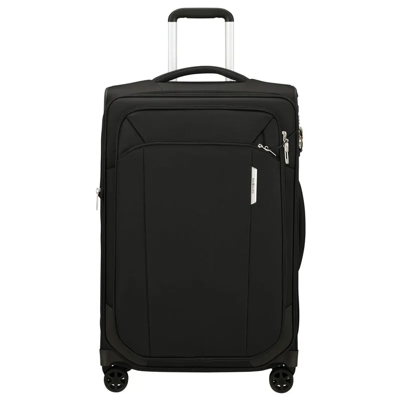 Samsonite Selection Respark - 4-Rollen-Trolley M 67 cm erw. (ozone black)