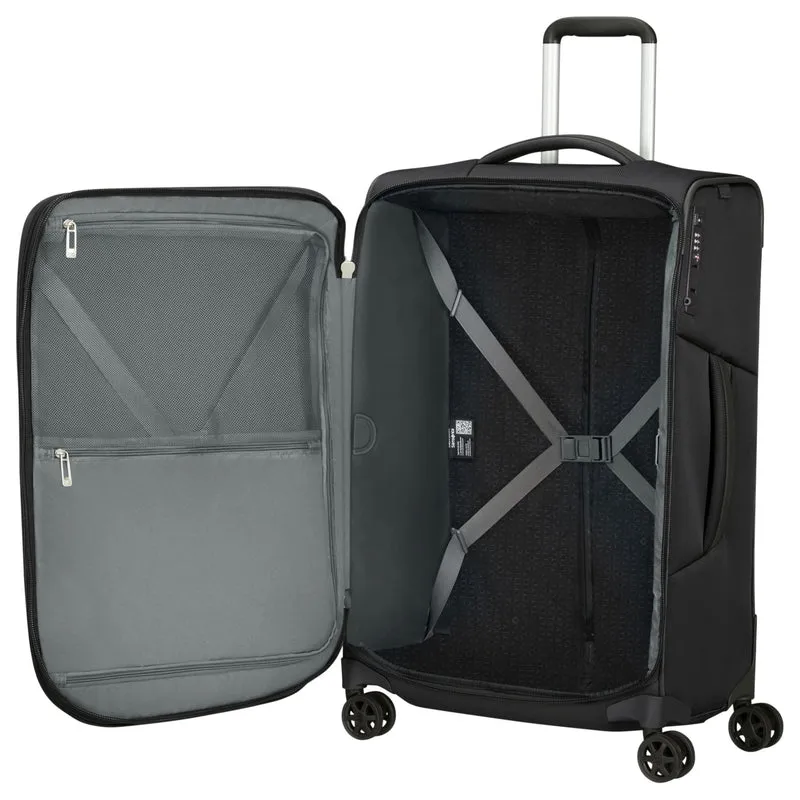 Samsonite Selection Respark - 4-Rollen-Trolley M 67 cm erw. (ozone black)