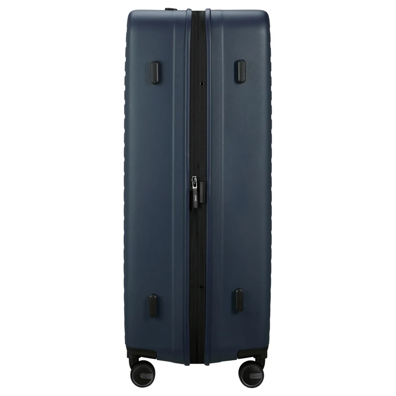 Samsonite Selection Restackd - 4-Rollen-Trolley 81 cm XL erw. mit 3tlg. Packsack-Set (midnight)