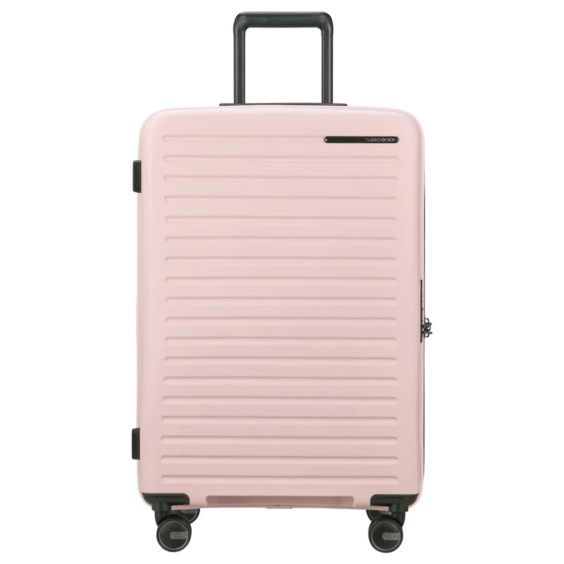Samsonite Selection Restackd - 4-Rollen-Trolley M 68 cm erw. (rose)