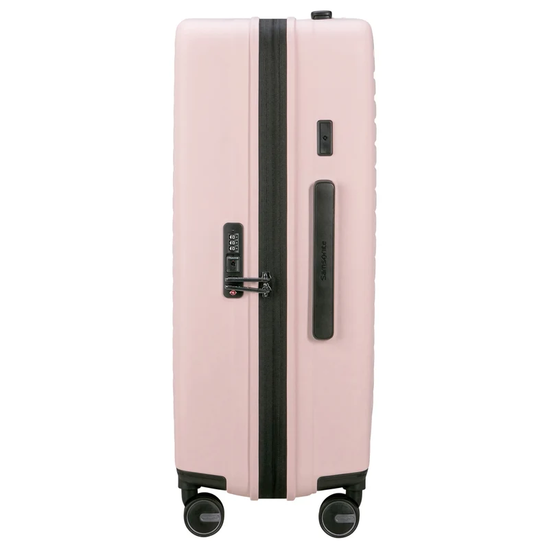 Samsonite Selection Restackd - 4-Rollen-Trolley M 68 cm erw. (rose)