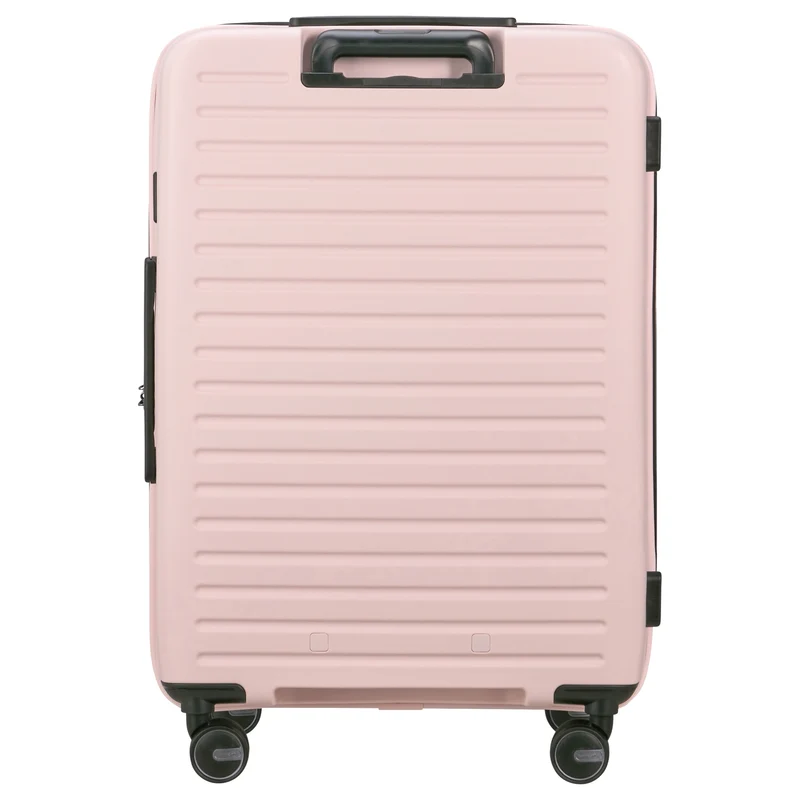 Samsonite Selection Restackd - 4-Rollen-Trolley M 68 cm erw. (rose)