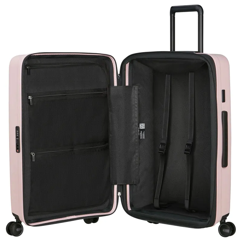 Samsonite Selection Restackd - 4-Rollen-Trolley M 68 cm erw. (rose)