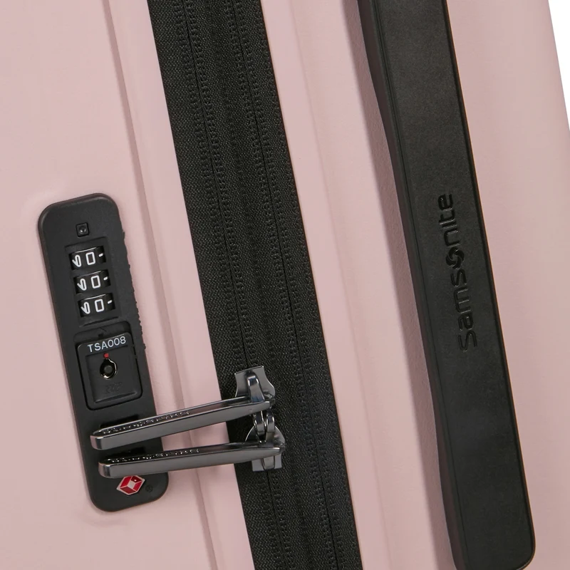 Samsonite Selection Restackd - 4-Rollen-Trolley M 68 cm erw. (rose)