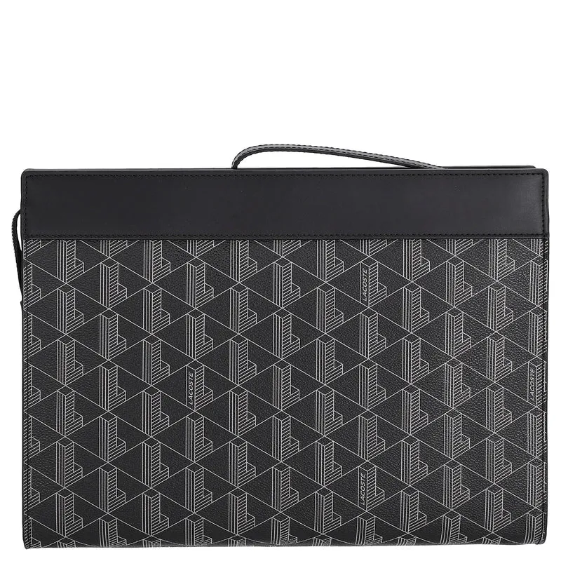Lacoste The Blend - Laptoptasche 13" 34.5 cm (monogram noir gris)