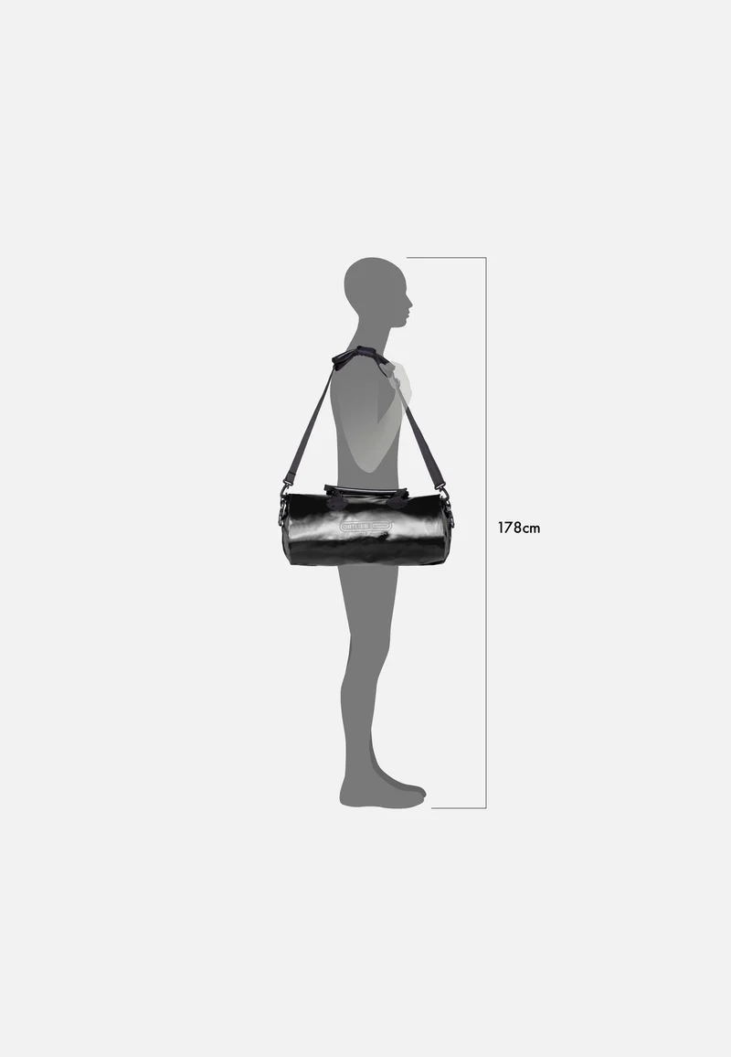Rack-Pack 24L Schwarz - Dufflebag