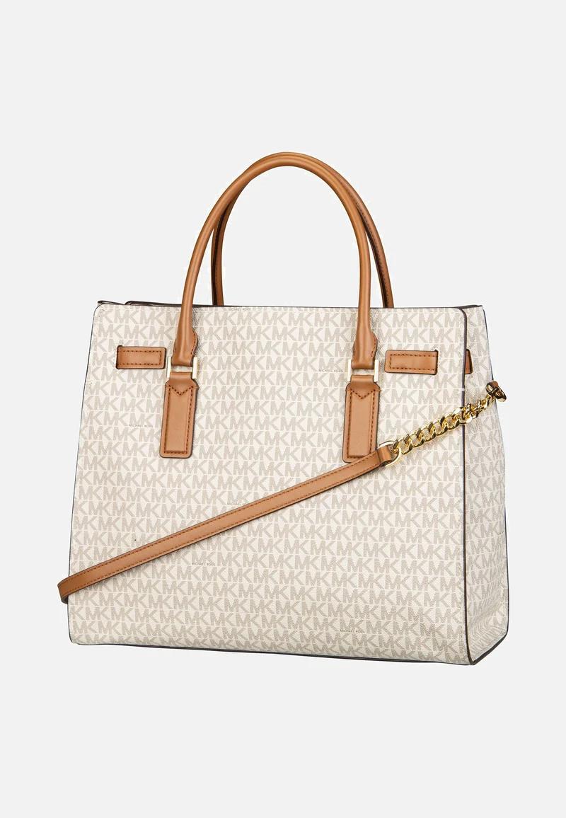 Hamilton LG Satchel MK SIG Vanilla/Acorn - Satchel