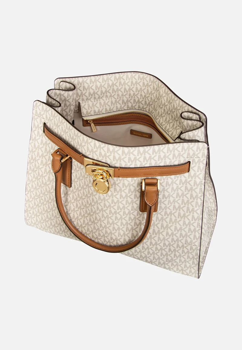 Hamilton LG Satchel MK SIG Vanilla/Acorn - Satchel