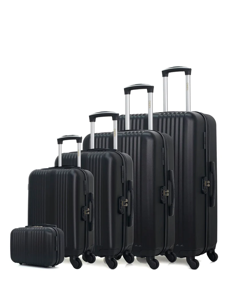 HERO – 5er-Set: Hartschalenkoffer LIPARI U