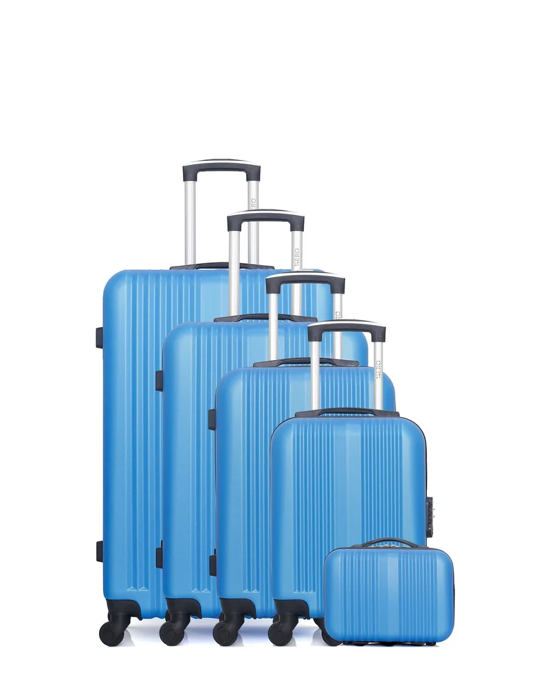 HERO – 5er-Set: Hartschalenkoffer LIPARI U