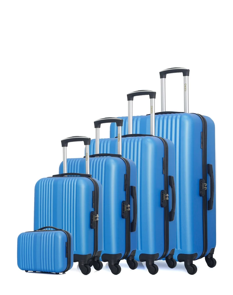 HERO – 5er-Set: Hartschalenkoffer LIPARI U