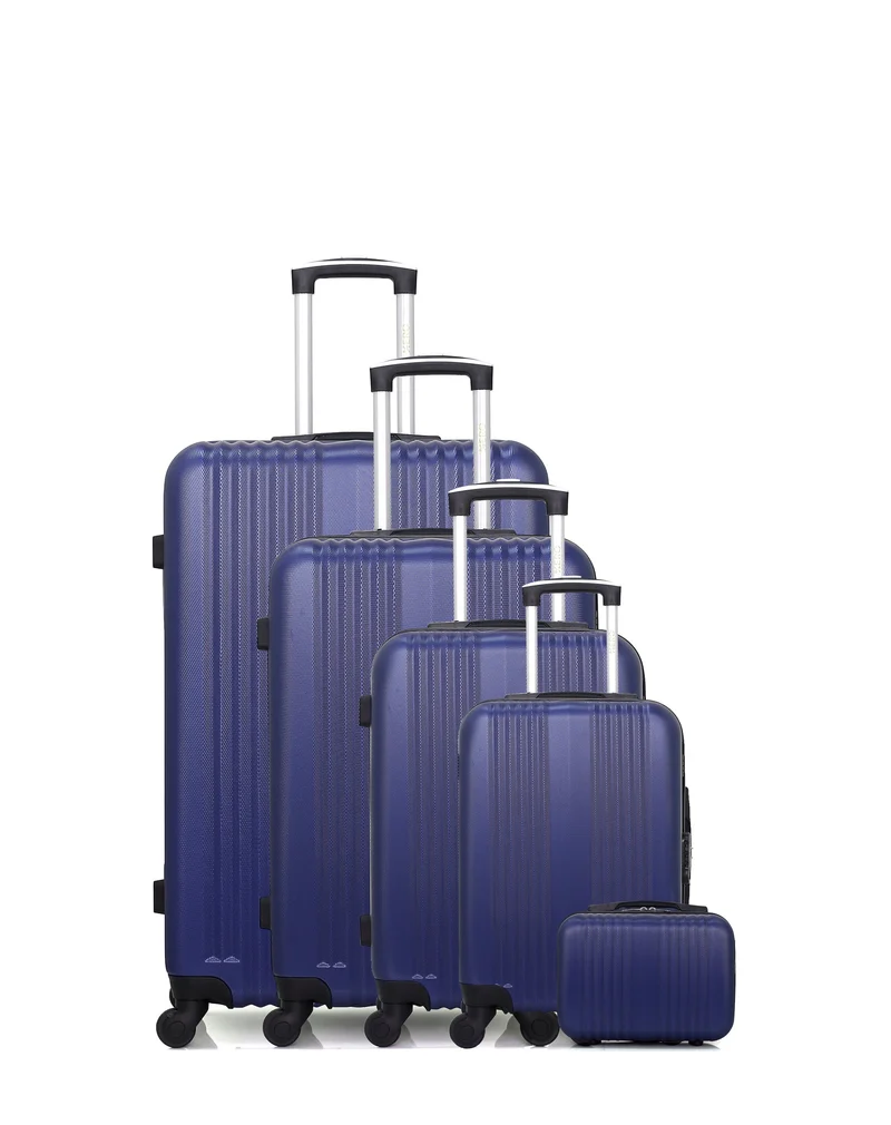 HERO – 5er-Set: Hartschalenkoffer LIPARI U