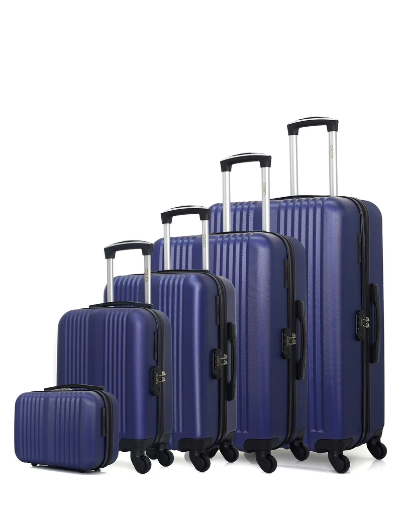 HERO – 5er-Set: Hartschalenkoffer LIPARI U
