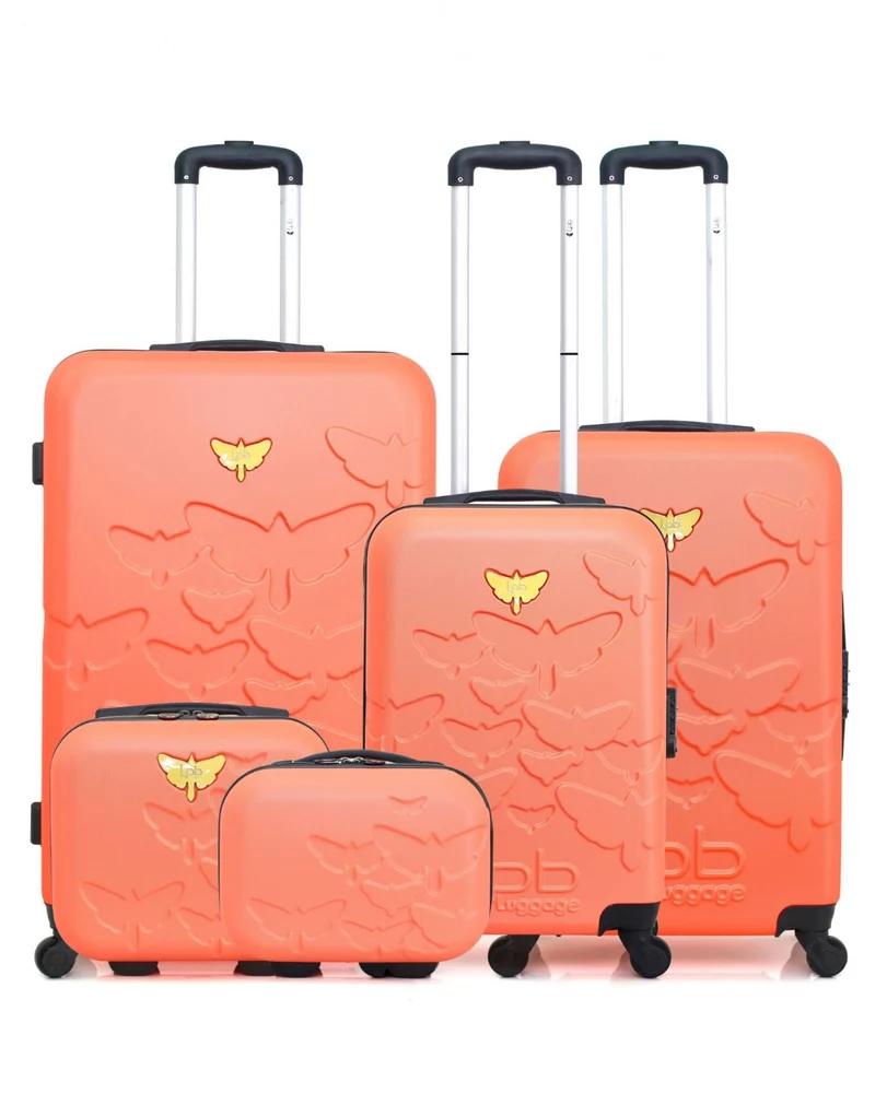 LPB LUGGAGE - 5er-Set: Hartschalenkoffer AELYS-F
