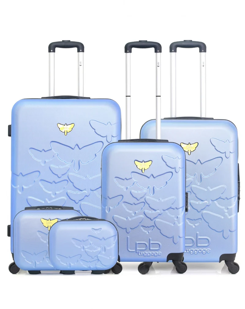 LPB LUGGAGE - 5er-Set: Hartschalenkoffer AELYS-F