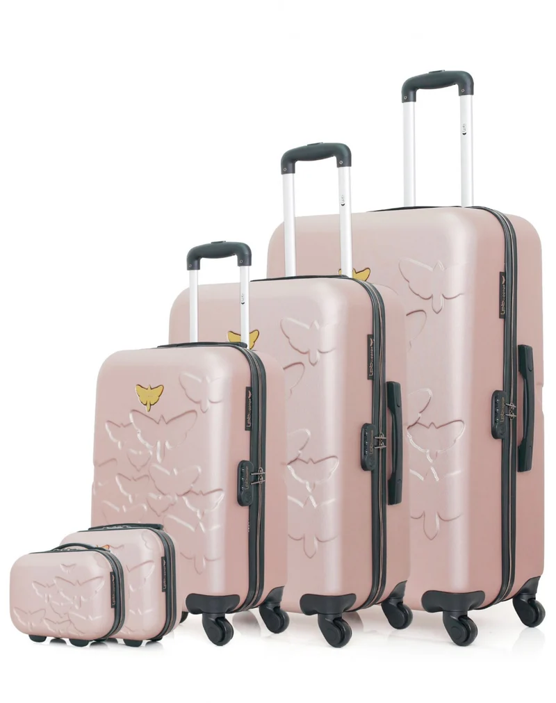 LPB LUGGAGE - 5er-Set: Hartschalenkoffer AELYS-F