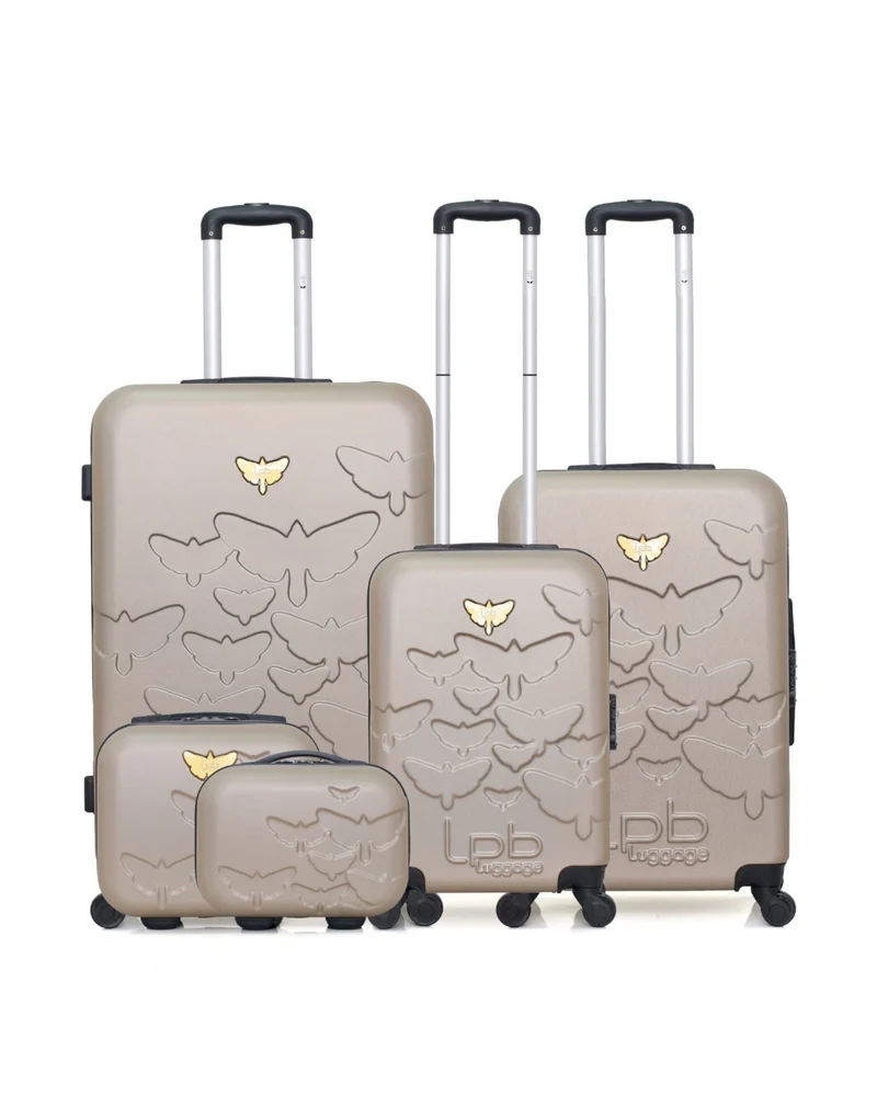 LPB LUGGAGE - 5er-Set: Hartschalenkoffer AELYS-F