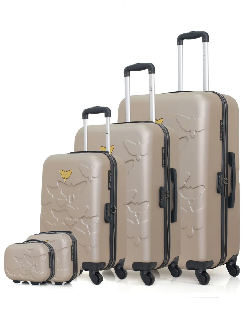 LPB LUGGAGE - 5er-Set: Hartschalenkoffer AELYS-F