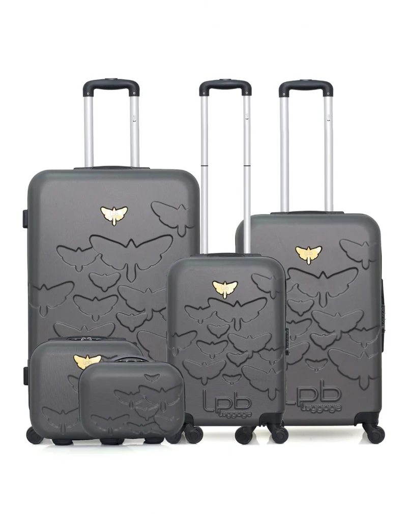 LPB LUGGAGE - 5er-Set: Hartschalenkoffer AELYS-F