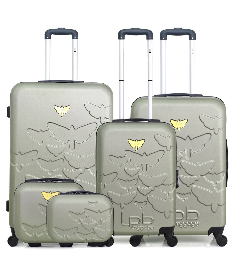 LPB LUGGAGE - 5er-Set: Hartschalenkoffer AELYS-F