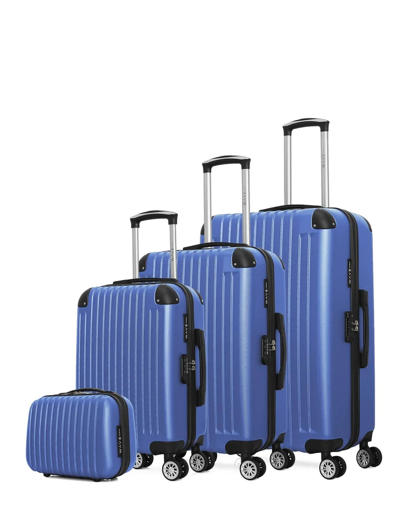 WAVE PARIS - 4er-Set: Hartschalenkoffer TAGE-C