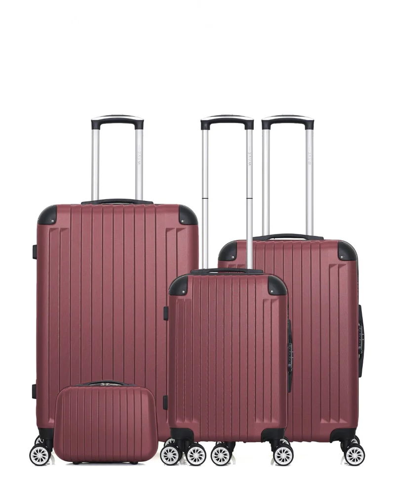 WAVE PARIS - 4er-Set: Hartschalenkoffer TAGE-C