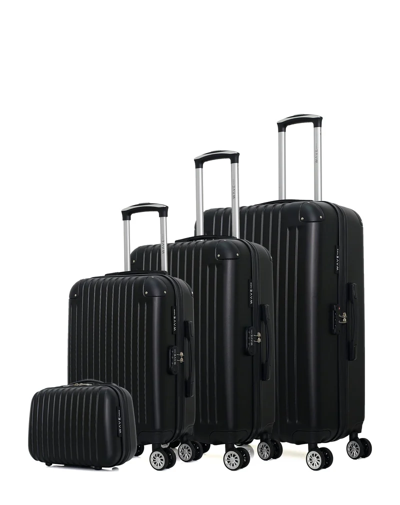 WAVE PARIS - 4er-Set: Hartschalenkoffer TAGE-C