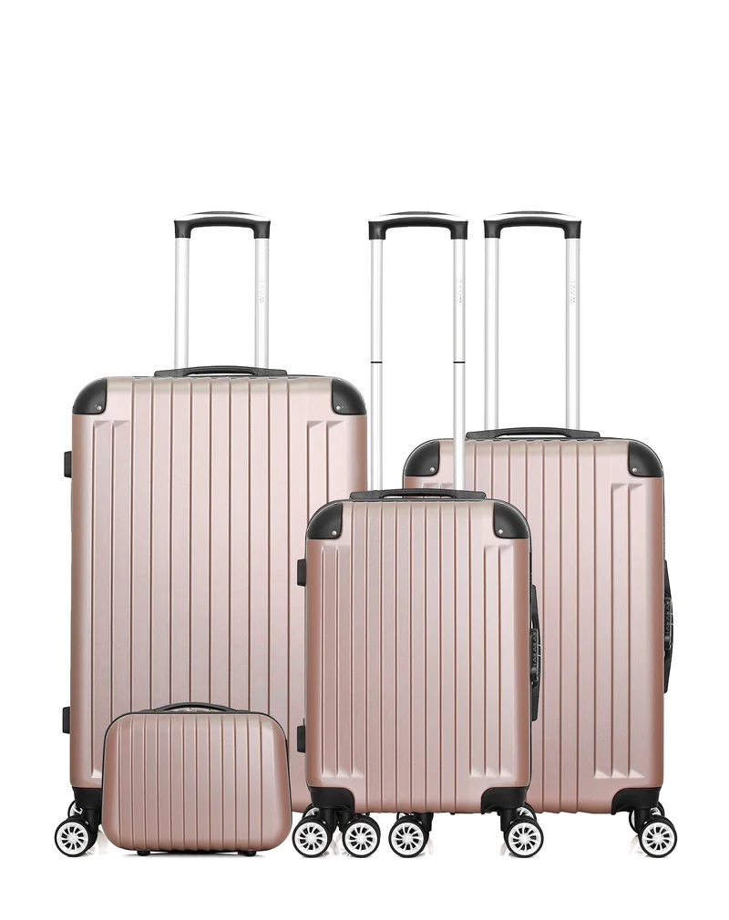WAVE PARIS - 4er-Set: Hartschalenkoffer TAGE-C