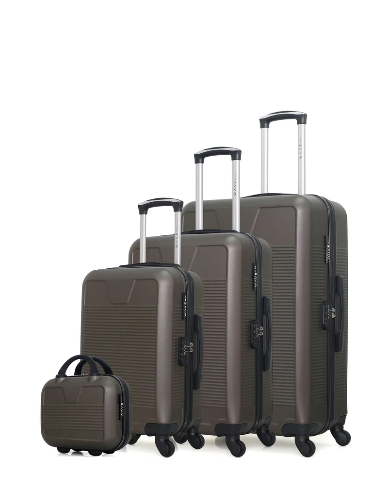 WAVE PARIS - 4er-Set: Hartschalenkoffer SELANGA-C