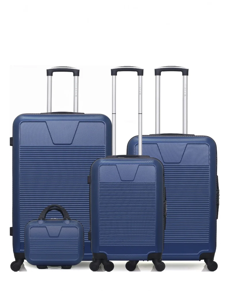 WAVE PARIS - 4er-Set: Hartschalenkoffer SELANGA-C