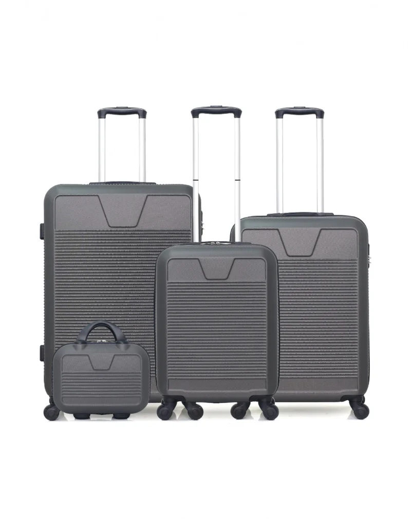 WAVE PARIS - 4er-Set: Hartschalenkoffer SELANGA-C