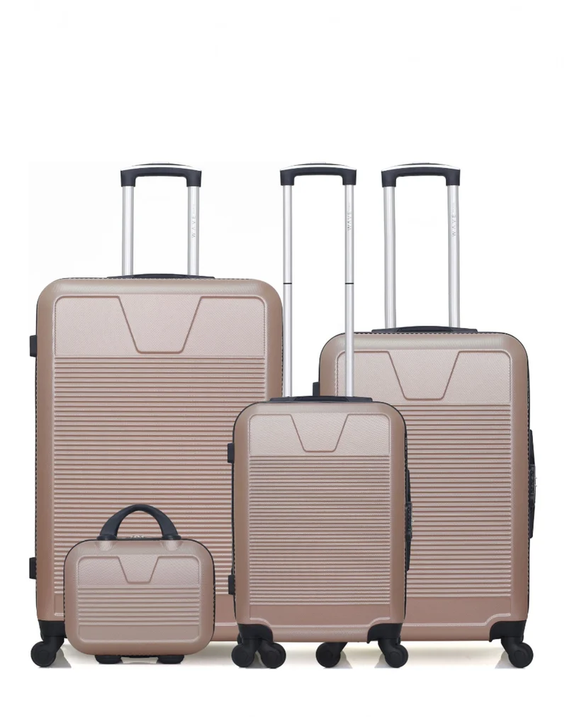 WAVE PARIS - 4er-Set: Hartschalenkoffer SELANGA-C