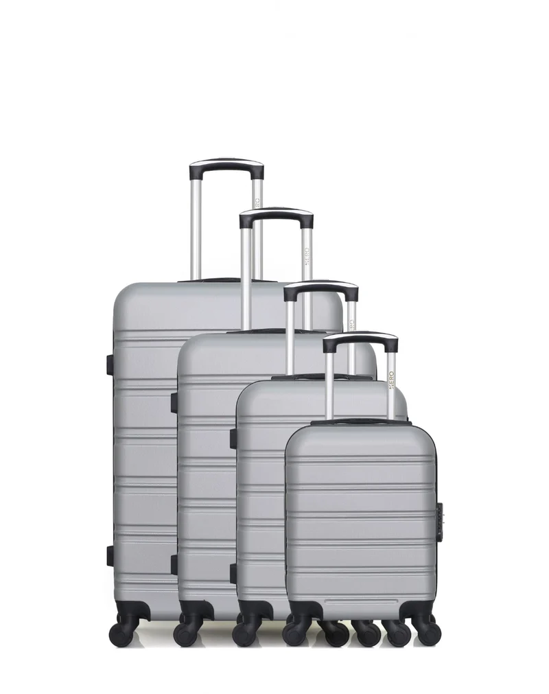 HERO – 4er-Set: Hartschalenkoffer RENOSO M