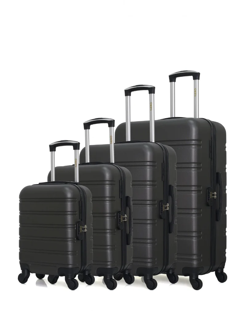 HERO – 4er-Set: Hartschalenkoffer RENOSO M