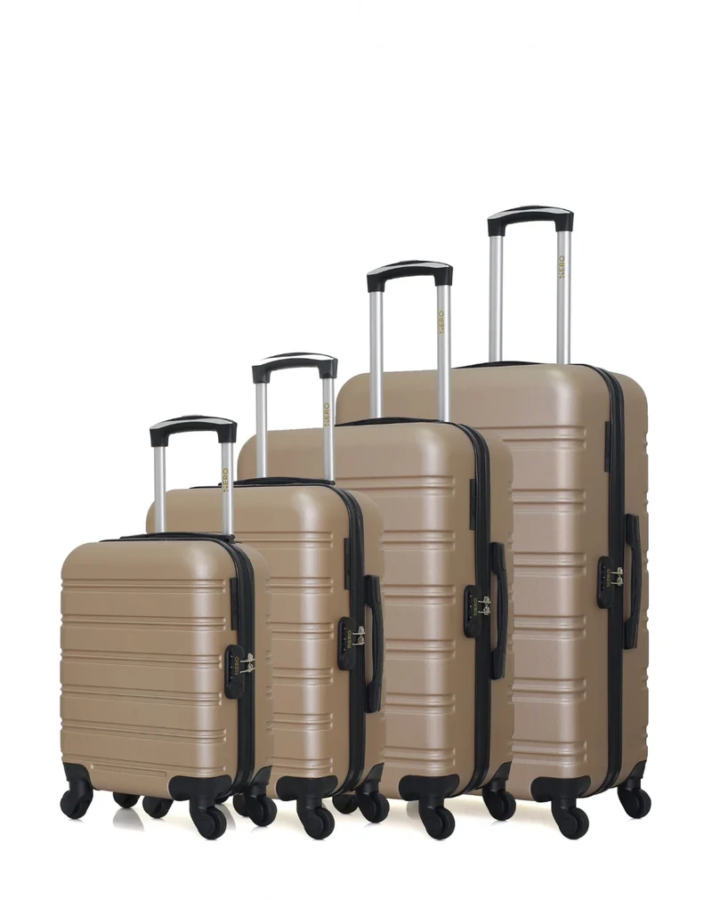 HERO – 4er-Set: Hartschalenkoffer RENOSO M