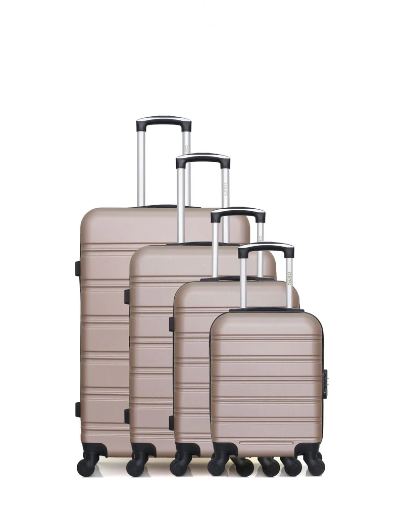 HERO – 4er-Set: Hartschalenkoffer RENOSO M