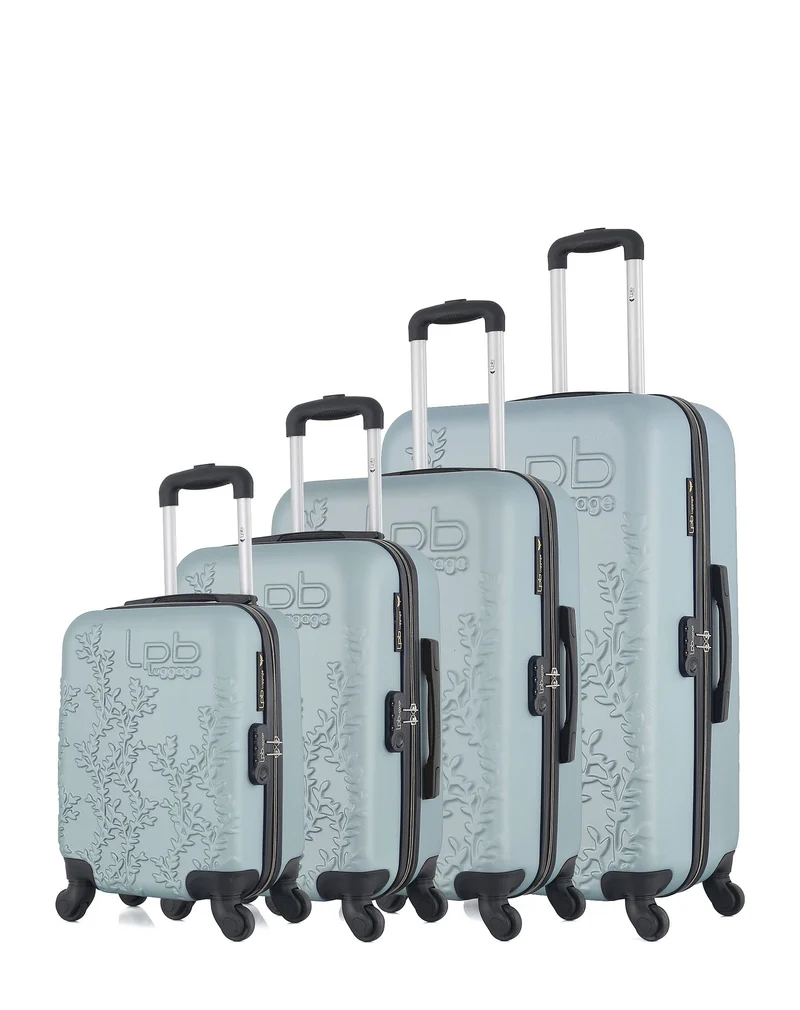 LPB LUGGAGE - 4er-Set: Hartschalenkoffer NAÏS-M